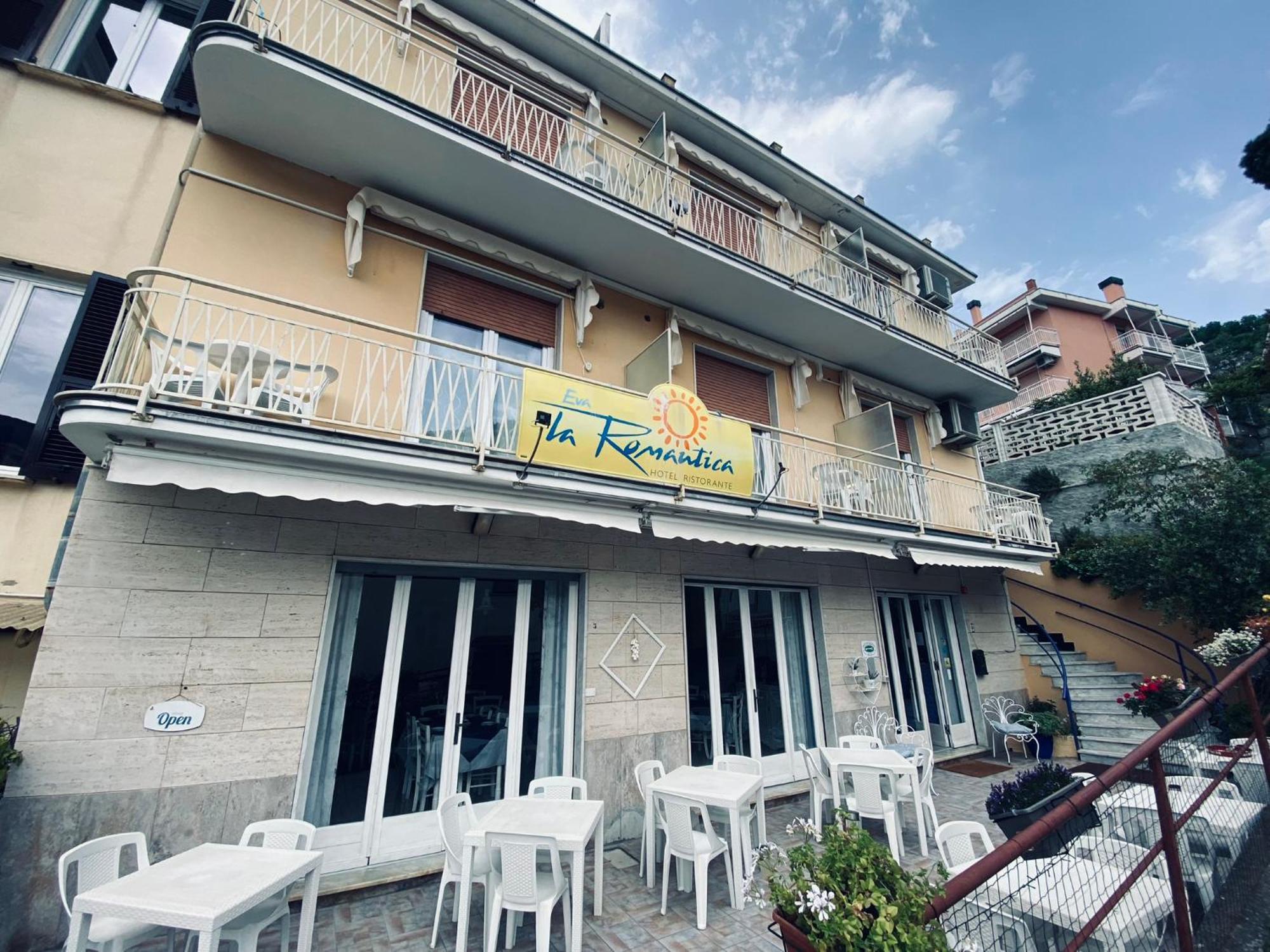 Hotel Eva La Romantica Moneglia Exterior foto